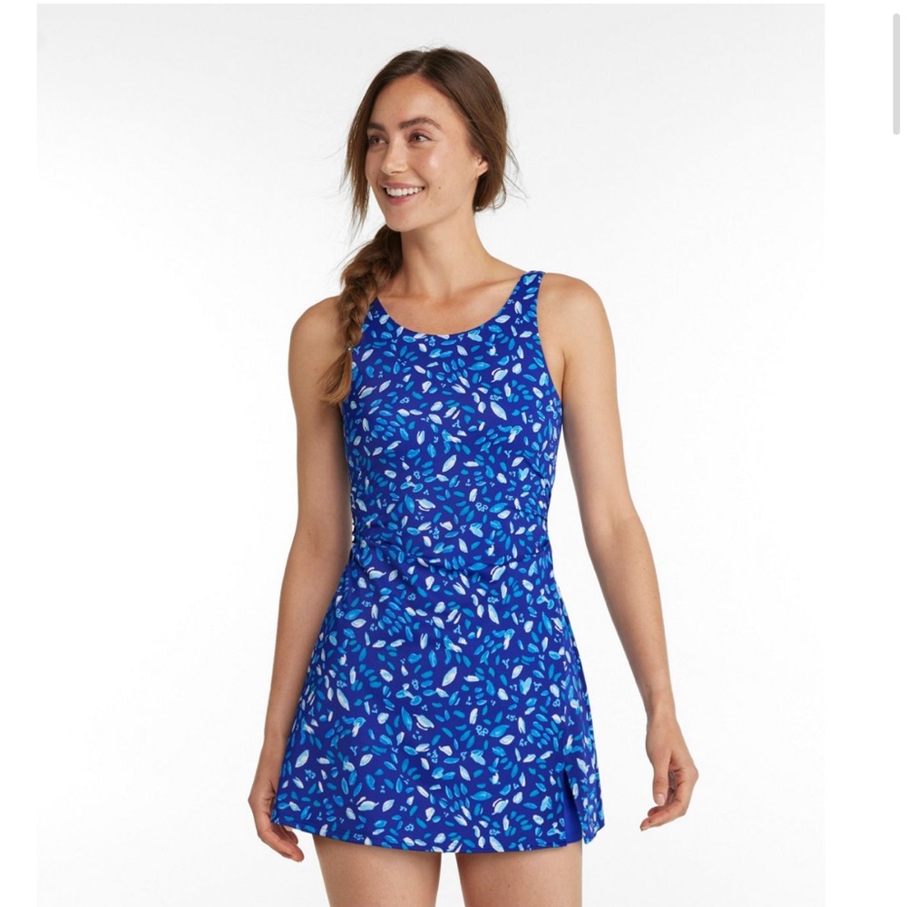 L.L. Bean Beansport Swim Dress - fits size 4-8